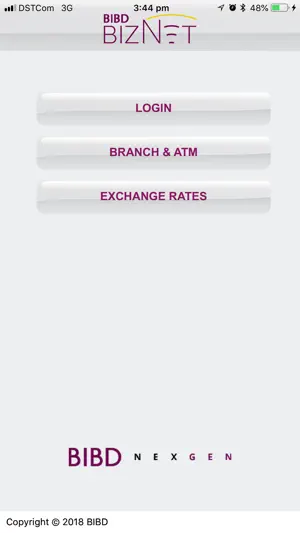 BIBD Biznet Mobile screenshot 1
