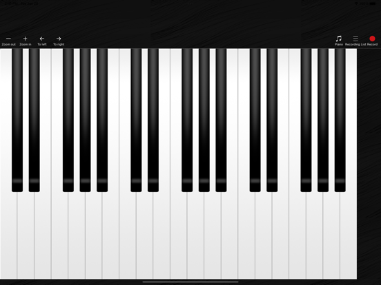 Screenshot #4 pour Piano simple application