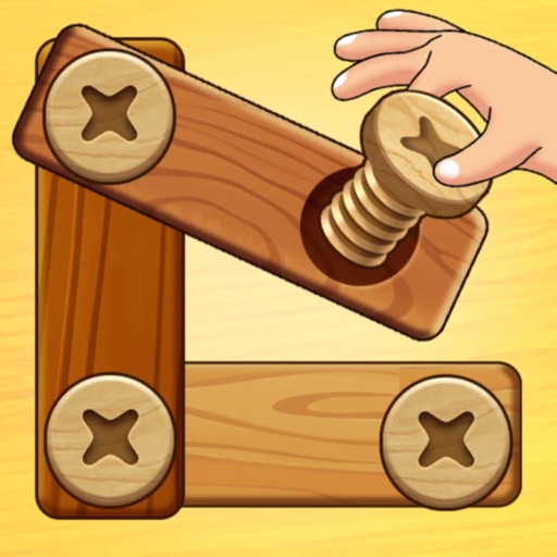 ネジパズル: Wood Nuts: Screw Puzzle
