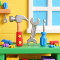 Wrench-Hammer-Screwdriver Num