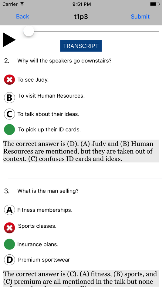 #4. 12 complete test TOEIC® Bridge (iOS) 由: ouamassi brahim