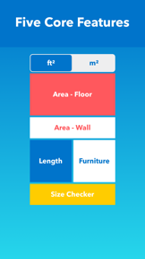 sqft AR screenshot