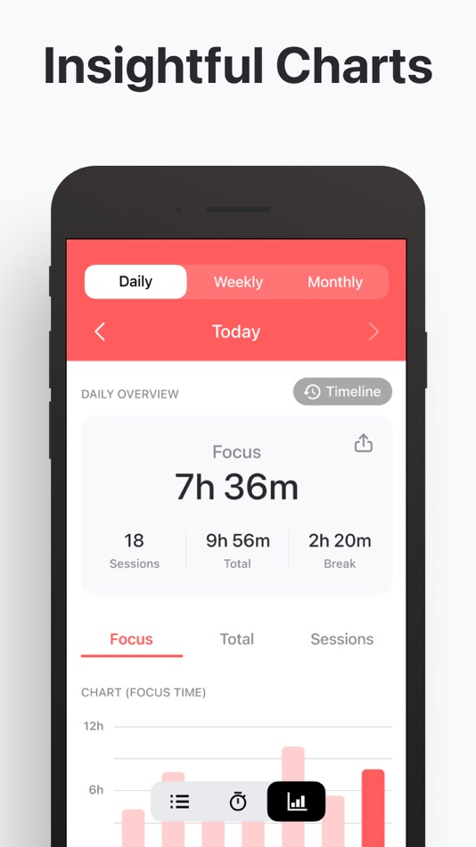 #5. Focus Keeper - Pomodoro Timer (iOS) 由: PIXO Incorporation