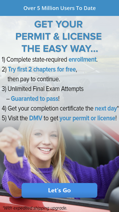 DriverEdToGo Driver Education Screenshot