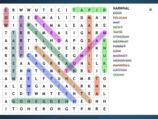Screenshot #4 pour Word Search 2*