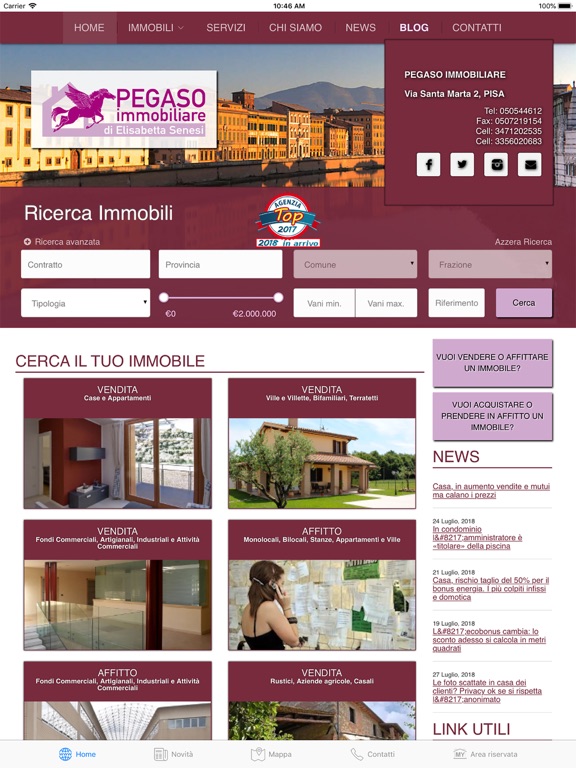 Screenshot #4 pour Pegaso Immobiliare