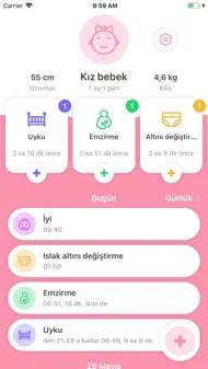 Bebeğim Için Emzirme Takibi iphone resimleri 4