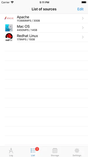 Logcaliper screenshot 2