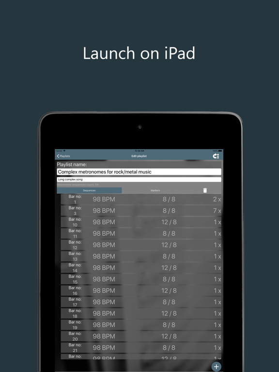 Screenshot #6 pour Camtronome - Pro Metronome