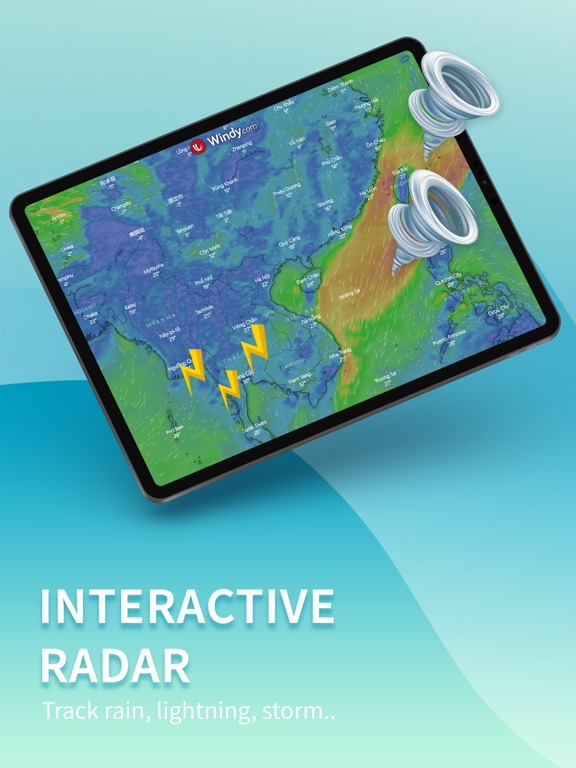 Weather Widget® iPad screenshot 6 - Weather app