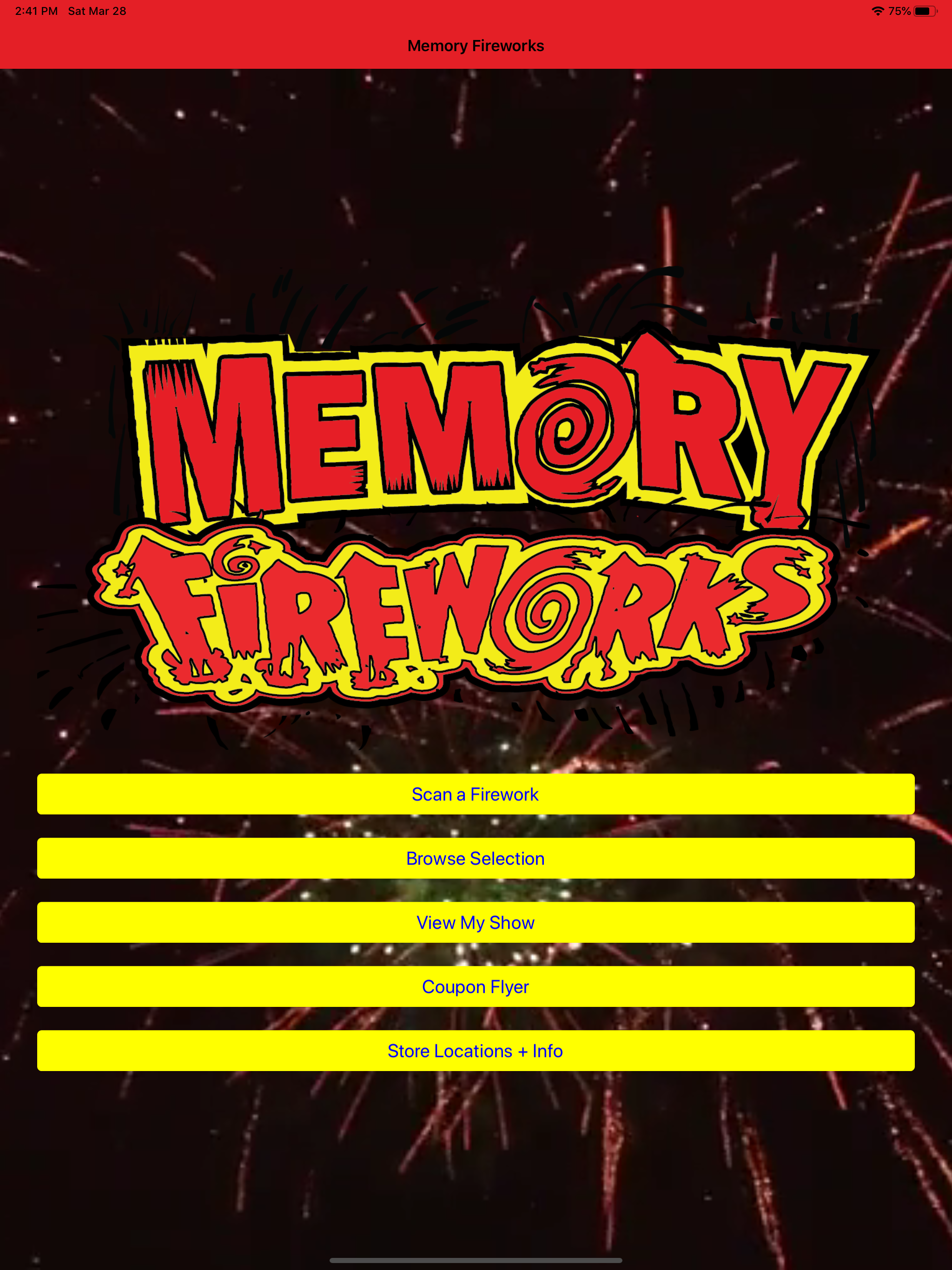 Memory Fireworks