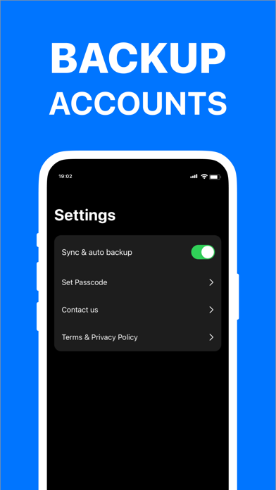 authenticator app autenticador Screenshot