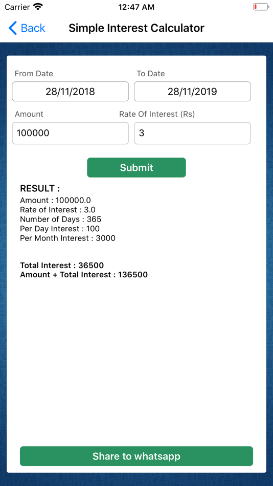 #2. ChitCalculator (iOS) 由: Sai Kumar