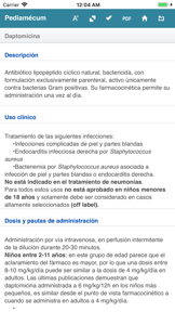 Pediamécum AEP screenshot