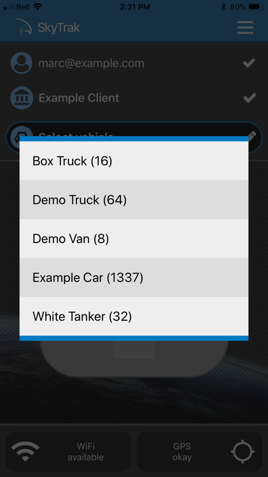 #3. SkyTrak – Mobile Telematics (iOS) 由: SkyHawk Telematics