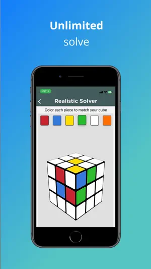 Rubix Cube Solver and Guide screenshot 2