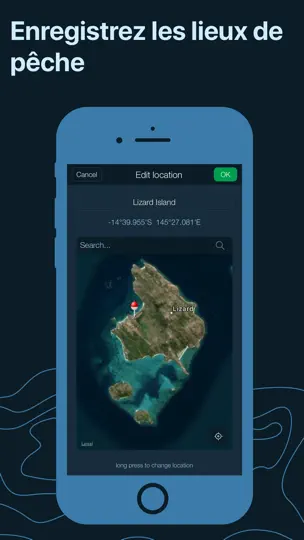 Capture d'écran de Fishing Calendar, Fish Finder sur iPhone 2