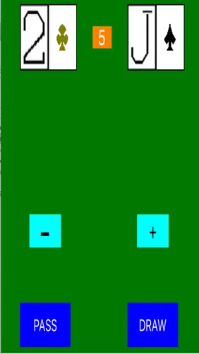 Acey Deucey Game screenshot 1