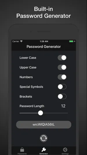 Passwords Cloud screenshot 4