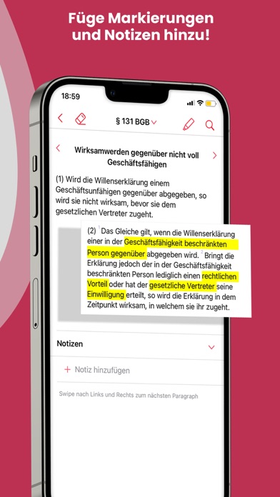 GesetzeHero Screenshot