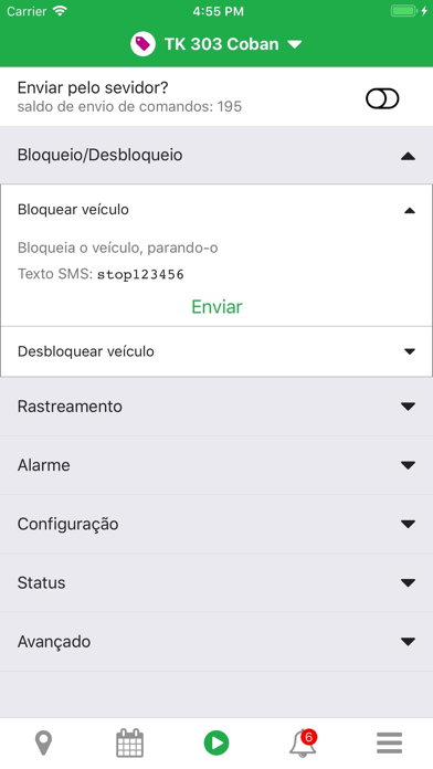 Mobiltracker Monitor iPhone screenshot