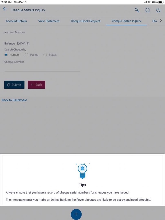 Aman Mobile iPad screenshot