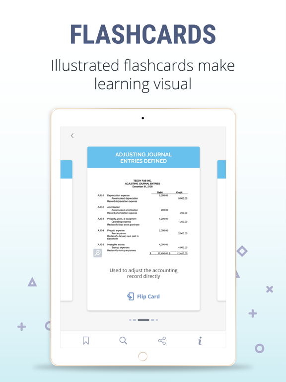 Accounting Flashcards iPad screenshot 4 - Education app