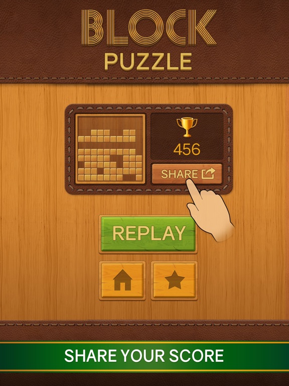 Screenshot #6 pour Classic Wood Blocks puzzle