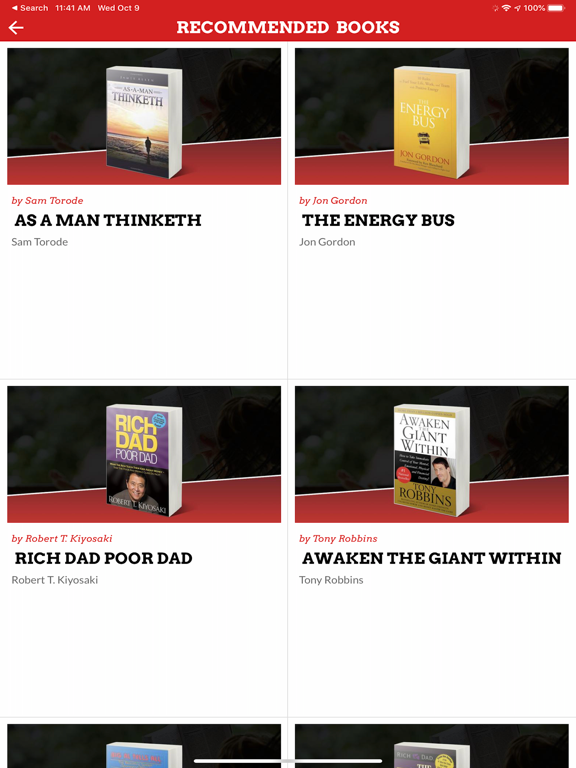 Team Vision iPad screenshot 4 - Lifestyle app