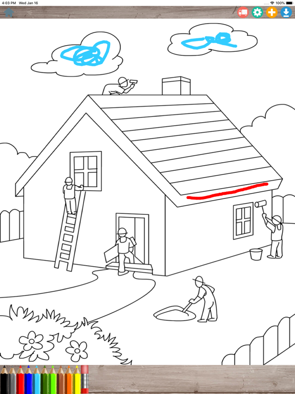 First 100+ words for Kids 1-5! iPad screenshot 3 - Book app