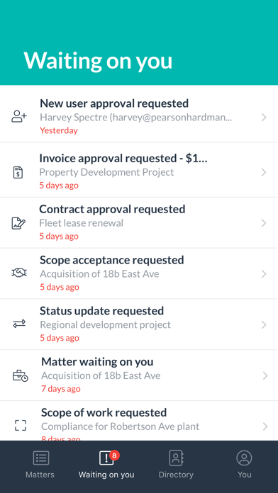 LawVu Screenshot