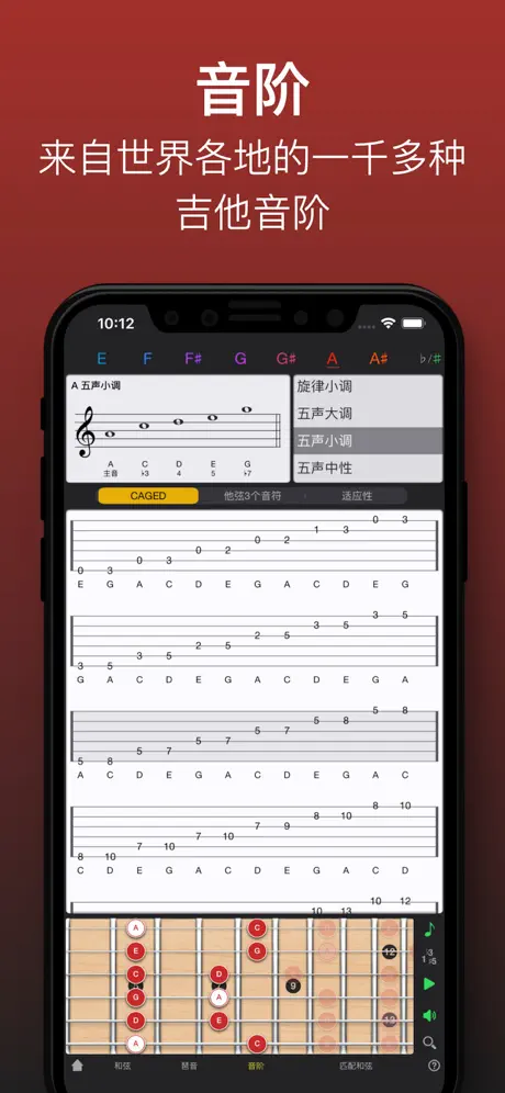 吉他调音器 吉他谱 :: Guitar Gravitas