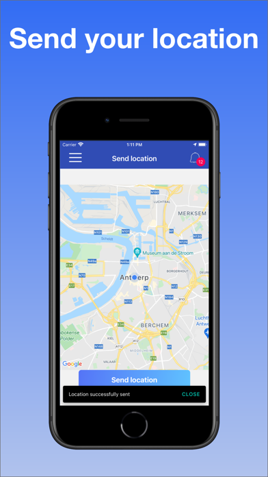 Trans-IT driver app Screenshot