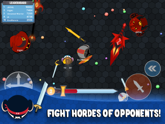 EvoWars.io iPad screenshot 8 - Games app