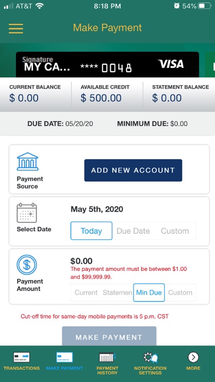 TVFCU Cards screenshot-3