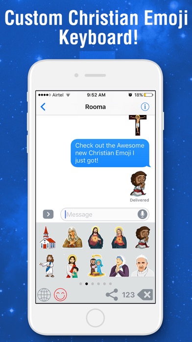 Christian Emoji-Jesus Stickers screenshot
