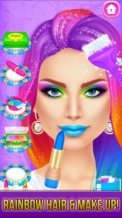 Make Up & Hair Salon Makeover