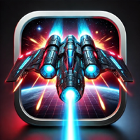 Cosmic Fire Battle in Space