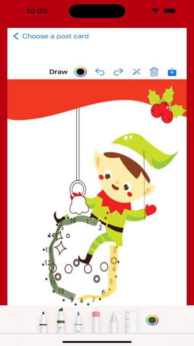 A letter to Santa Claus Screenshot