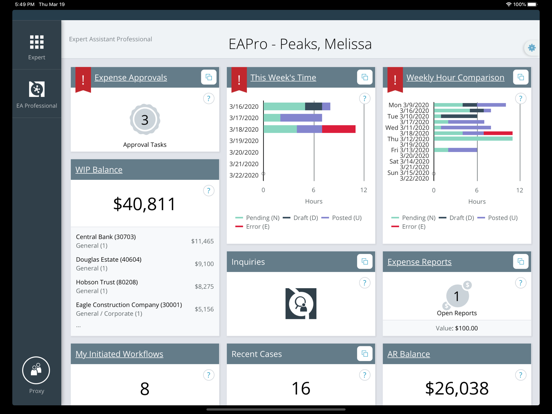 Expert Assistant Professional iPad screenshot