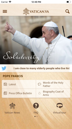 Vatican.va screenshot 1