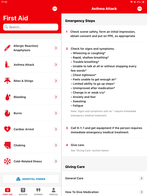 First Aid: American Red Cross
