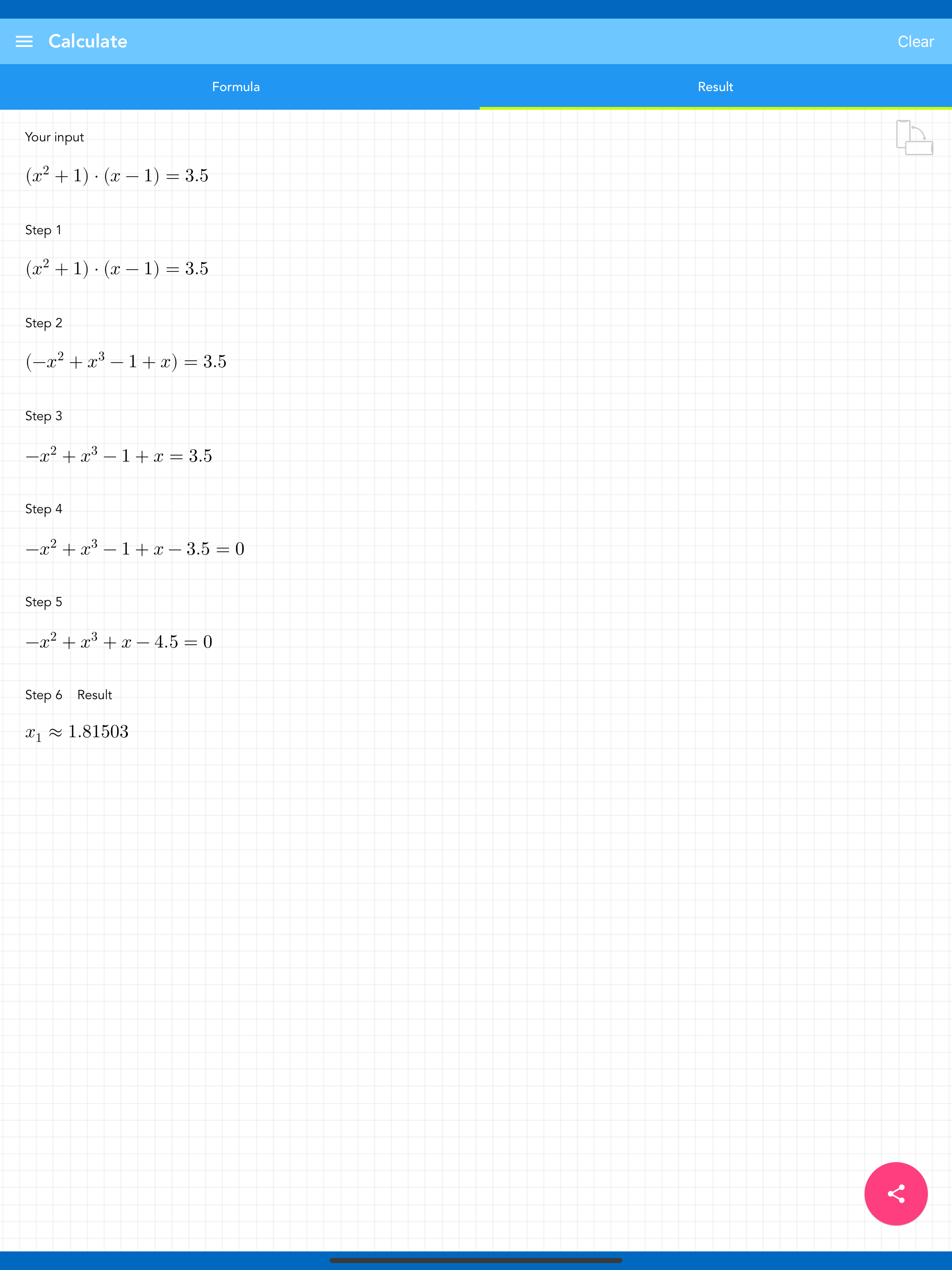 Simplify & Solve Equation PRO