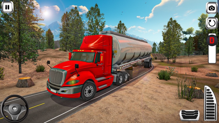 Truck Driving Simulation Game