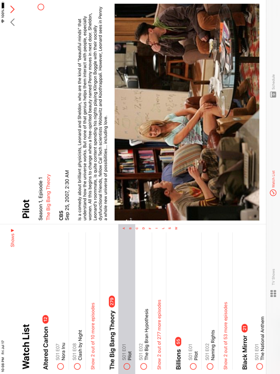 Screenshot #5 pour TV Club – show tracker & guide