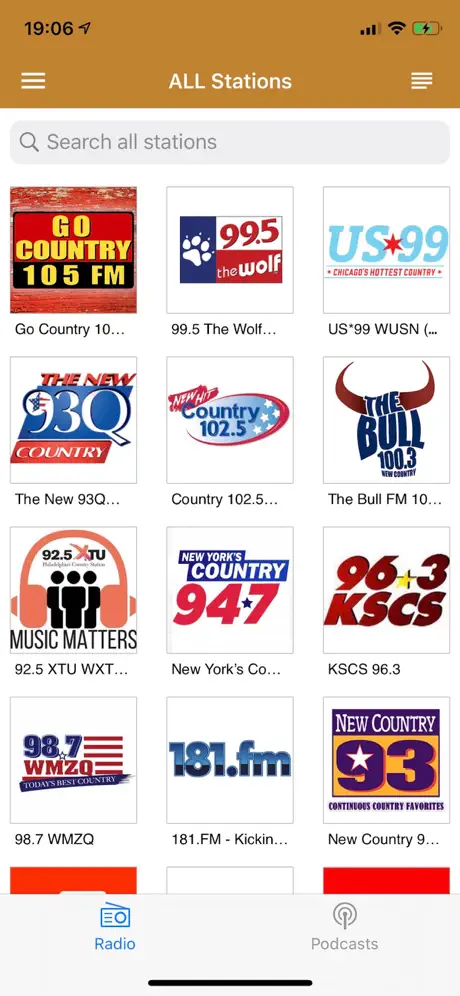 Country Music RADIO