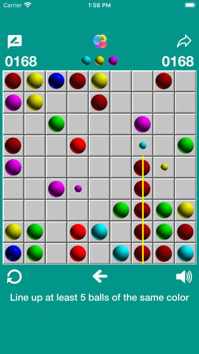 Screenshot #2 pour Lines 98 - Puzzle Collection