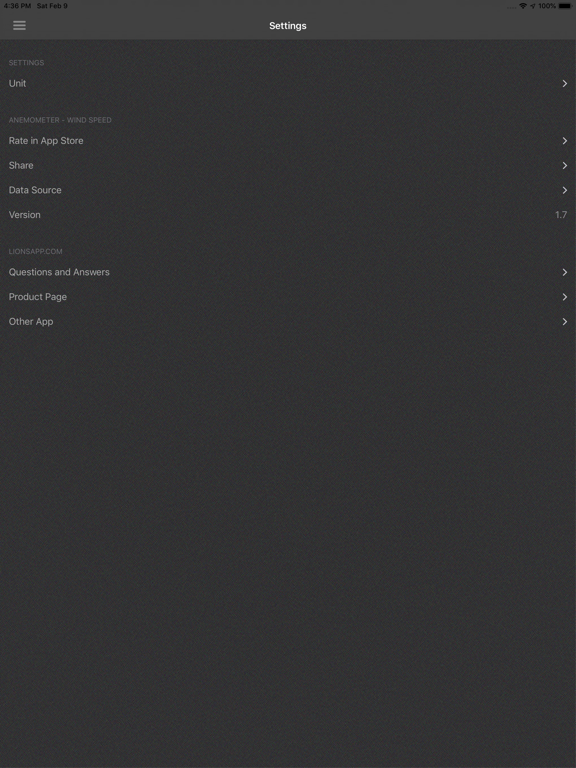 Anemometer: Wind speed iPad screenshot 5 - Weather app