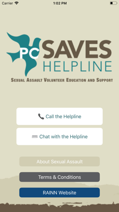 PC SAVES Helpline screenshot 1