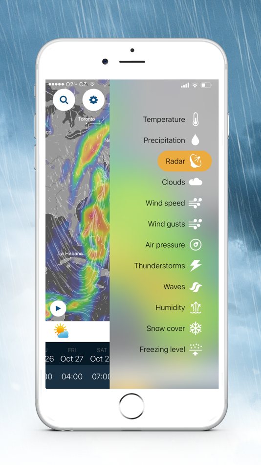 #4. Ventusky: Weather & Live Radar (iOS) 由: Ventusky s.r.o.